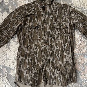 Bottomland Camo Button Down